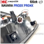 ไฟท้าย NISSAN NAVARA PRO2X PRO4X LED (SMOKE โคมดำ) ปี 2021-2023 +ปลั๊กไฟท้าย (NP300 ตัวเก่า / PRO2 PRO4 รุ่นไฟธรรมดา ใส่ได้) งานสวย มาตรฐานOEM ข้างขวา