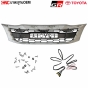 หน้ากระจัง TOYOTA VIGO CHAMP ปี 2012-2014 GR - มาพร้อมโลโก้ TOYOTA + GR
