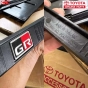 TOYOTA กรอบป้ายทะเบียน TOYOTA GR ลายคาร์บอน ของแท้