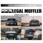 HKS-dual-carbon-exhaust-system-HONDA-CIVIC-FE-1.5-TURBO-2021-and-up-middle-and-rear





