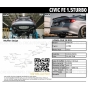 HKS ท่อไอเสีย HONDA CIVIC FE 1.5 TURBO ปี 2021 ขึ้นไป รุ่น LEGAL MUFFLER ท่อนกลาง+ปลาย ท่อคู่ ปลายคาร์บอนแท้ DUAL CARBON ของแท้ 100%