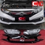หน้ากระจัง HONDA CIVIC ปี 2016-2021 FC FK RS ทรง TYPE-R โลโก้ H แดง 
