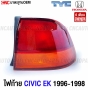 Rear-tail-light-HONDA-CIVIC-EK-1996-1998-with-tail-light-gasket-OEM-standard-right-side

