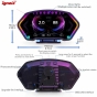 IGNEIZ OBD2 สมาร์ทเกจ จอใหญ่ 6นิ้ว Smart Gauge Digital Meter/Display + G-Force + Slope เมนูภาษาไทย รุ่นใหม่ล่าสุด