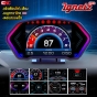 1. IGNEIZ OBD2 สมาร์ทเกจ จอใหญ่ 6 นิ้ว Smart Gauge Digital Meter/Display + G-Force + Slope เมนูภาษาไทย รุ่นใหม่ล่าสุด
