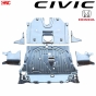 HONDA CIVIC FC FK ปี 2016-2020 แผ่นปิดใต้เครื่อง Under-guard ใช้แทน พลาสติกใต้เครื่อง
