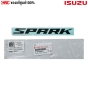 Genuine ISUZU center sticker for D-MAX 2020 SPARK door, dark color
