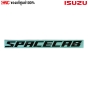 ISUZU สติกเกอร์ SPACECAB ติดประตู D-MAX ปี 2020-2024 สีเทา