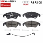 BREMBO ผ้าเบรคหน้า รุ่น XTRA AUDI Q5 ปี 2008, A4 (B8), A5 ปี 2007-2016, A6
