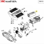 BENZ ไส้กรองอากาศเบนซ์ E-CLASS E300 BLUETEC HYBRID W212 W207 (ดีเซล OM651) C-CLASS W204 เบอร์ 651 094 00 04 MAHLE LX1686/1 (MANN C 35 003/C35003)