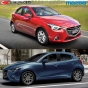 กันชนหน้า MAZDA2 SKYACTIV 2015-2017
