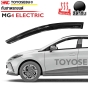 ชุดกันสาดประตู MG4 ปี 2023 สีดำเข้ม ประตูหน้า