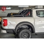 OUTLANDER ROLLBAR โรบาร์ FORD RANGER NEXT-GEN ปี 2022 ทรงแขนยาว เหล็กขึ้นรูปชิ้นเดียว ไม่ต้องต่อ แข็งแรงทนทานสูง ติดเองไม่ยาก
