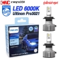 PHILIPS หลอดไฟหน้า LED GEN 3 6000K แสงขาว Ultinon Pro3021 - HIR2