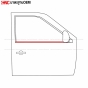 Water-scraper-rubber-trim-TOYOTA-CAMRY-ACV40-2007-2012
