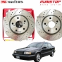 RUNSTOP จานเบรค VOLVO 850 C70 S70 V70 S90 (960+ABS) จานเบรคแต่ง ไม่ต้องแปลง คู่หลัง
