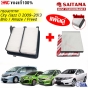 SAITAMA กรองอากาศและกรองแอร์ HONDA CITY, JAZZ GE ปี 2008-2013, BRIO, AMAZE ปี 2013ขึ้นไป, FREED ปี 2010ขึ้นไป รหัส 17220-RB6-Z00, 80292-TGO-Q01 (แพ็คคู่)
