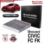 SAITAMA ไส้กรองแอร์คาร์บอน HONDA JAZZ, CIVIC FC/FK, CITY 2009-2020, HRV, BRV, CRV, CRZ, FREED รหัสแท้ 80292-TG0-Q01-C
