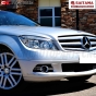 (1คู่) เลนส์ไฟหน้า BENZ W204 รุ่นแรก ปี 2007-2011 C-CLASS C180 C200 C220 C250 ฝาครอบเลนส์ไฟหน้า กรอบไฟหน้า