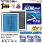 TOYOSEBU ไส้กรองแอร์ TOYOTA REVO / CAMRY ปี 2015-2022 / FORTUNER / INNOVACROSS / PRIUS / Alphard / Vellfire / Voxy ปี 2015-2019 (HEPA)
