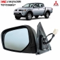 กระจกมองข้างไฟฟ้า 3 สาย MITSUBISHI TRITON ปี 2005-2012 สีดำ
