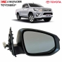 กระจกมองข้างไฟฟ้า TOYOTA REVO 2015 สีดำ 3 สาย ซ้ายขวา
