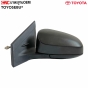 TOYOSEBU กระจกมองข้าง TOYOTA YARIS ปี 2014 - ไฟฟ้า (3สาย) - ดำ - ชุด คู่ ซ้ายขวา
