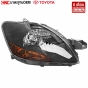  TOYOTA VIOS ปี 2007-2012 โคมดำและส้ม สีสโมค