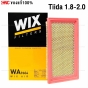 WIX ไส้กรองอากาศ NISSAN TIIDA 1.8 2.0 / CUBE รหัสอะไหล่ 16546-ED000 (WA9604) สำหรับการกรองอากาศ
