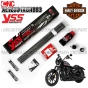 YSS ชุดอัพเกรดโช้คหน้า (FORK UPGRADE KIT) XL-1200 FORTY EIGHT L5 รุ่นปี 2010-2017 XL 883N IRON รุ่นปี 2009-2016 (Y-FCM34-KIT-05-001)