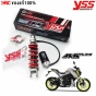 YSS G-SERIES โช๊คหลัง YAMAHA M-SLAZ มีซับแท็งค์ (MO302-265T-17-858)
