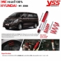 YSS โช้คหลัง HYUNDAI H1 ช่วยให้การขับขี่นุ่มนวล คงที่ ไม่มีการโยนหรือโคลงเคลง
