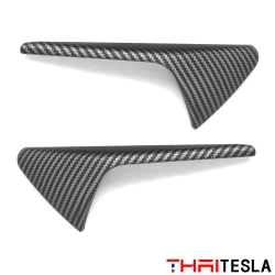SIDE CAMERA COVER ครอบกล้องด้านข้าง TESLA MODEL 3 MODEL Y CARBON ABS ด้าน