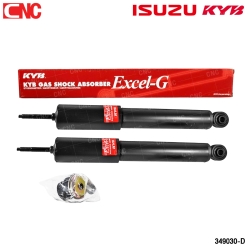 KYB โช้คอัพหน้า ISUZU DMAX HILANDER [4X4] ปี 2002-2011 รุ่น Excel-G 1คู่ (ซ้าย+ขวา) 349030-D