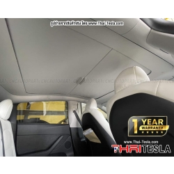 ร้านขาย ม่านกันแดดหลังคา Model Y แบบเลื่อน เปิด-ปิด ได้ 