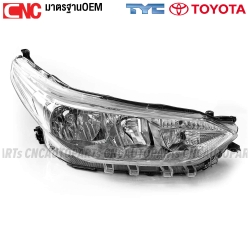 TYC ไฟหน้า TOYOTA YARIS ปี 2018-2019 ไฟแบบธรรมดา ข้างขวา R
