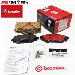 BREMBO ผ้าเบรคหน้า TOYOTA REVO 4X2 (2WD) ตัวเตี้ย ปี 2014-2020 รุ่น CERAMIC แถมฟรี จารบีเบรค