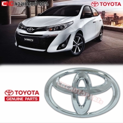 แท้ศูนย์ โลโก้หน้ากระจัง TOYOTA VIOS ปี 2013-2016 และ YARIS ATIV ปี 2018-2020 รหัส 90975-T2008
