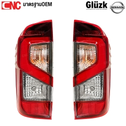 ไฟท้าย NISSAN NAVARA PRO2X PRO4X LED ปี 2021-2023 พร้อมปลั๊กไฟท้าย (NP300 / PRO2 PRO4 รุ่นไฟธรรมดา ใส่ได้) งานสวย มาตรฐานOEM คู่ ซ้าย ขวา