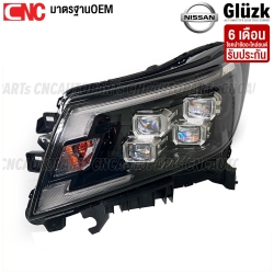 ไฟหน้า NISSAN NAVARA PRO4X 2X ปี 2021-2023 มาตรฐานOEM - ข้างซ้าย
