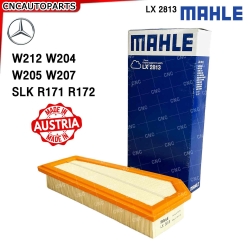 MAHLE กรองอากาศ MERCEDES BENZ W212 , W204, W205, W207 ,SLK R171,R172 เครื่อง M271 EVO (MADE IN AUSTRIA) LX2813