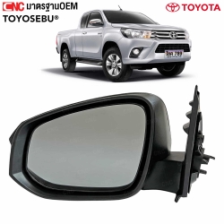 กระจกมองข้างธรรมดา TOYOTA REVO ปี 2015 สีดำ
