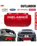 OUTLANDER-Skid-plate-red-under-engine-protection-CHEVROLET-COLORADO-2012-2019
