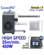 เครื่องผลิตแอร์บับเบิ้ล คุณภาพสูง SavedAir ZL-6000X ความเร็วสูง
